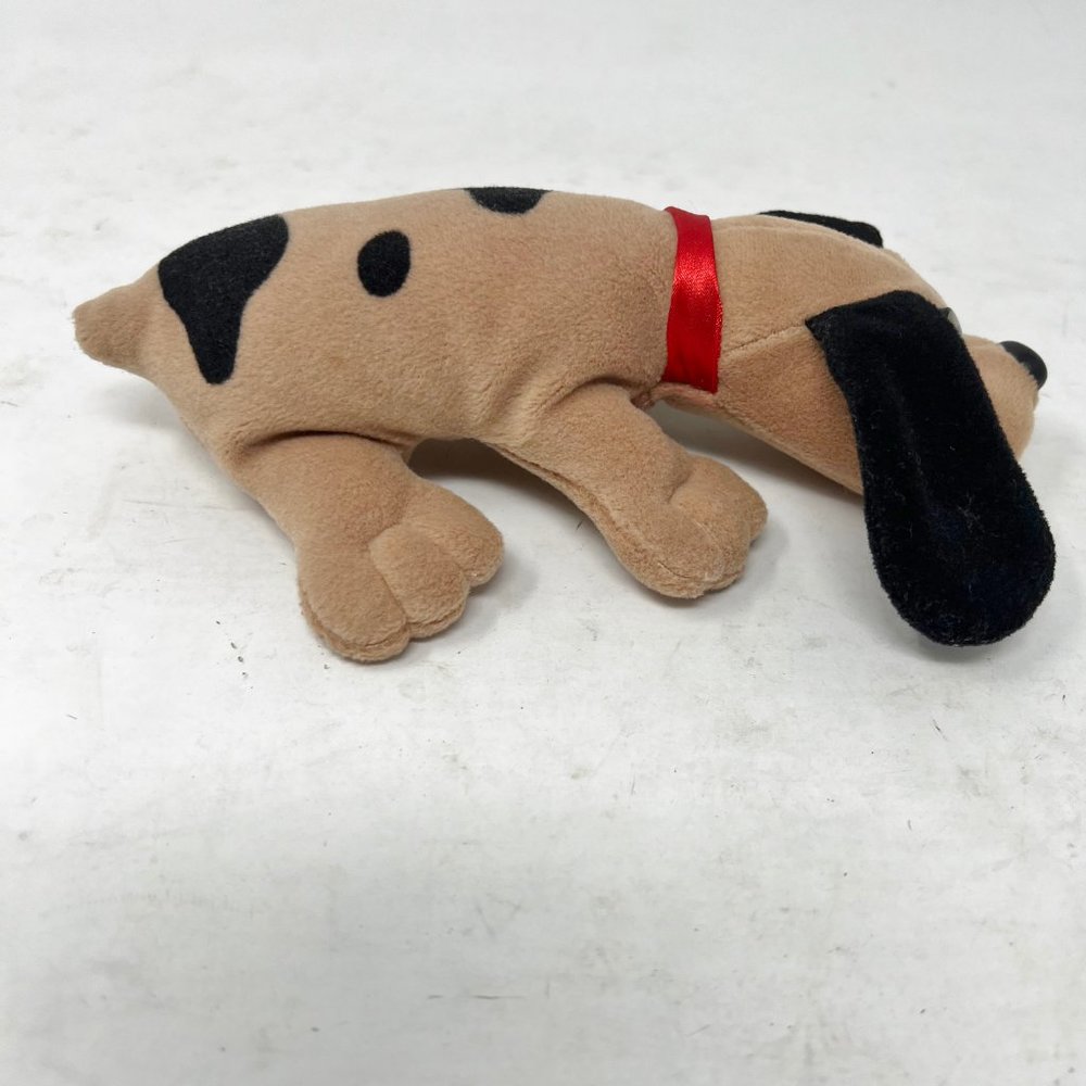 Pound Puppies Plush 8” Small Newborns Tan w/ Brown Ears Stuffed Animal Dog - Picture 4 of 8